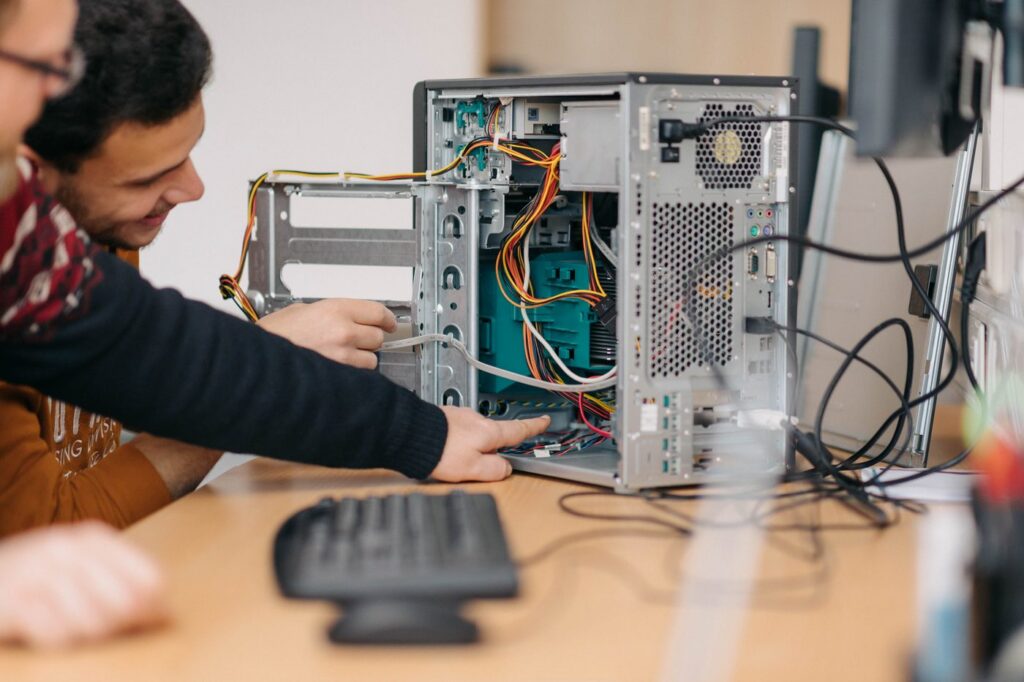 IT-Service von itecs digital im Einsatz